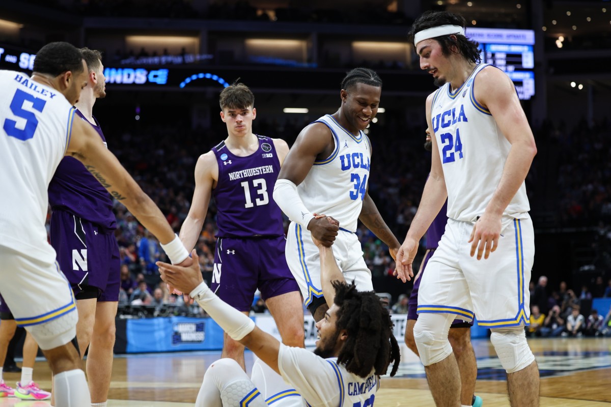 UCLA Basketball International Swingman's Solid Fit With Blue