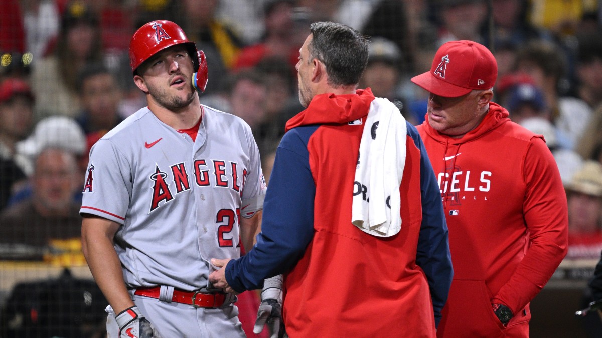 Mike Trout sidelined again with wrist injury - Sports Illustrated