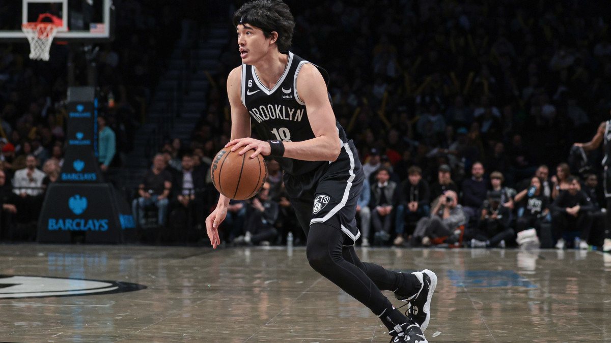 Brooklyn Nets forward Yuta Watanabe.