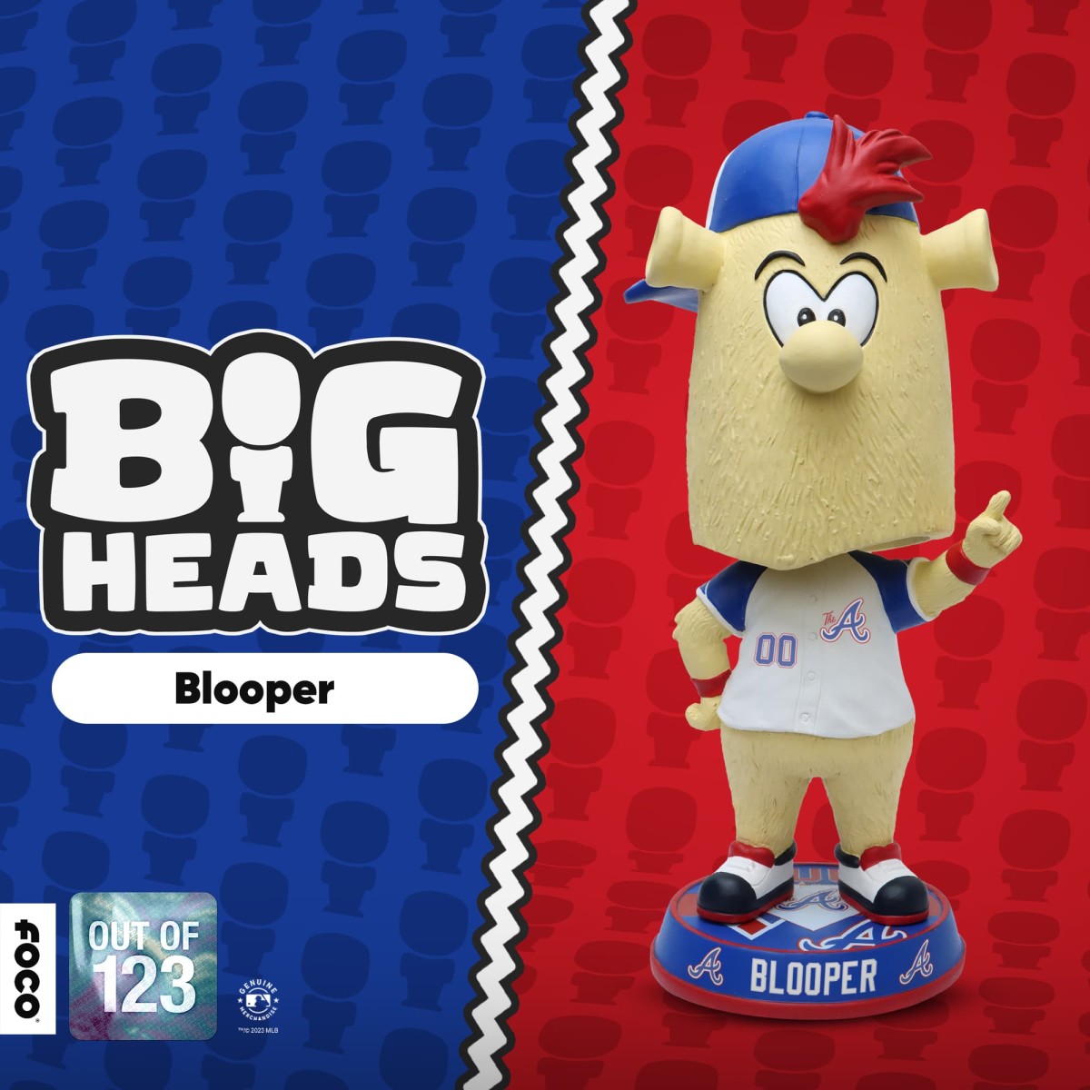 FOCO releases new "Big Head" bobble with beloved mascot Blooper in the