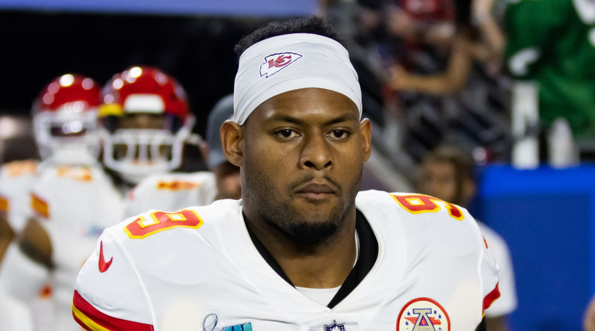 Wide receiver JuJu Smith-Schuster won a Super Bowl with the Chiefs in 2022 and then signed a free-agent deal with the Patriots.