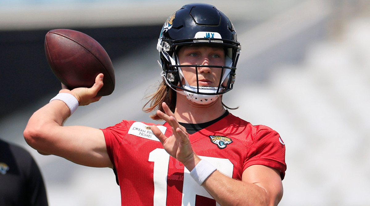 Jacksonville Jaguars quarterback Trevor Lawrence