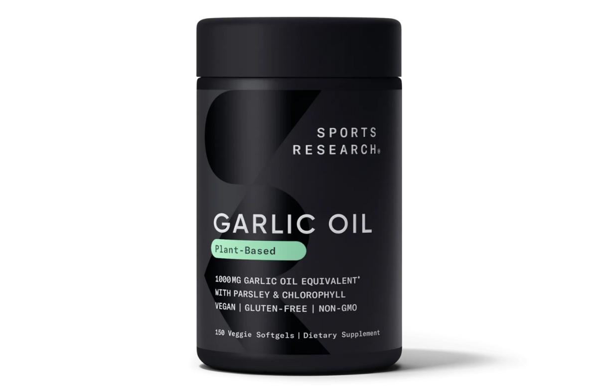 Sports Research Vegan Garlic Oil