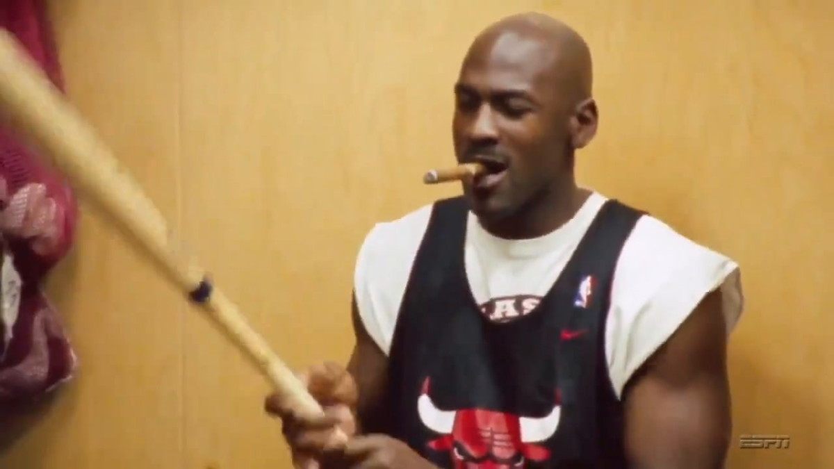 michael jordan trash talking
