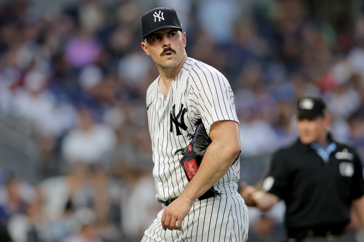 How Carlos Rodon Fared in New York Yankees Debut - Sports Illustrated NY  Yankees News, Analysis and More