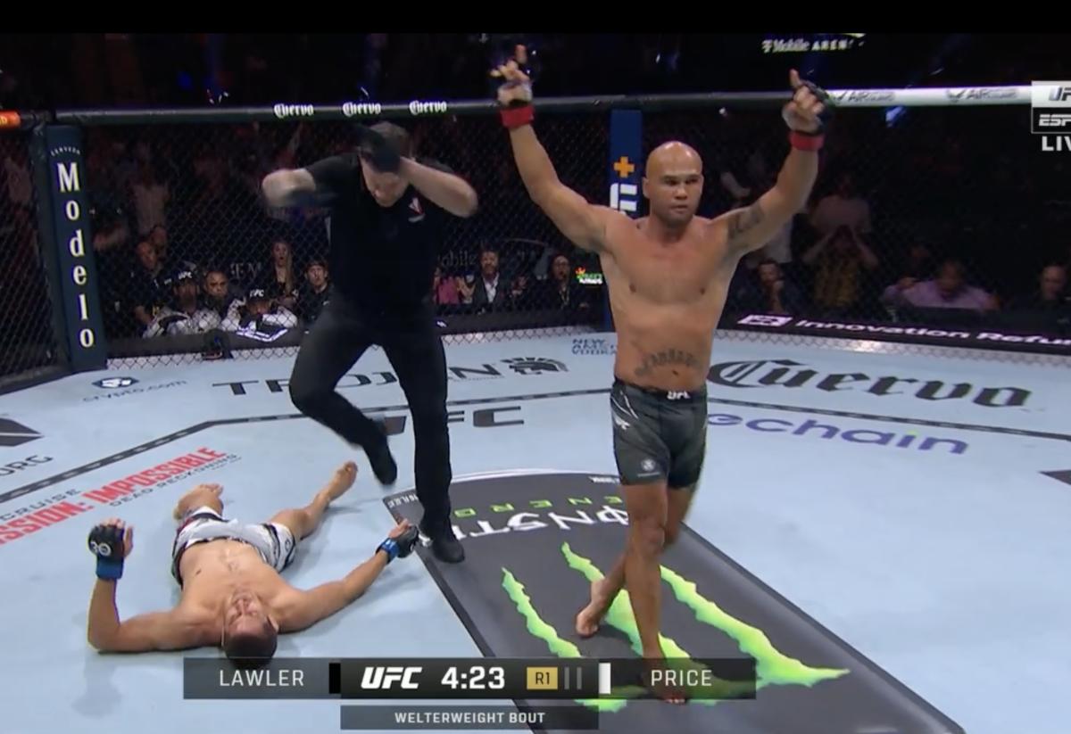 UFC Veteran Robbie Lawler Scores Fairytale Knockout In Retirement Fight