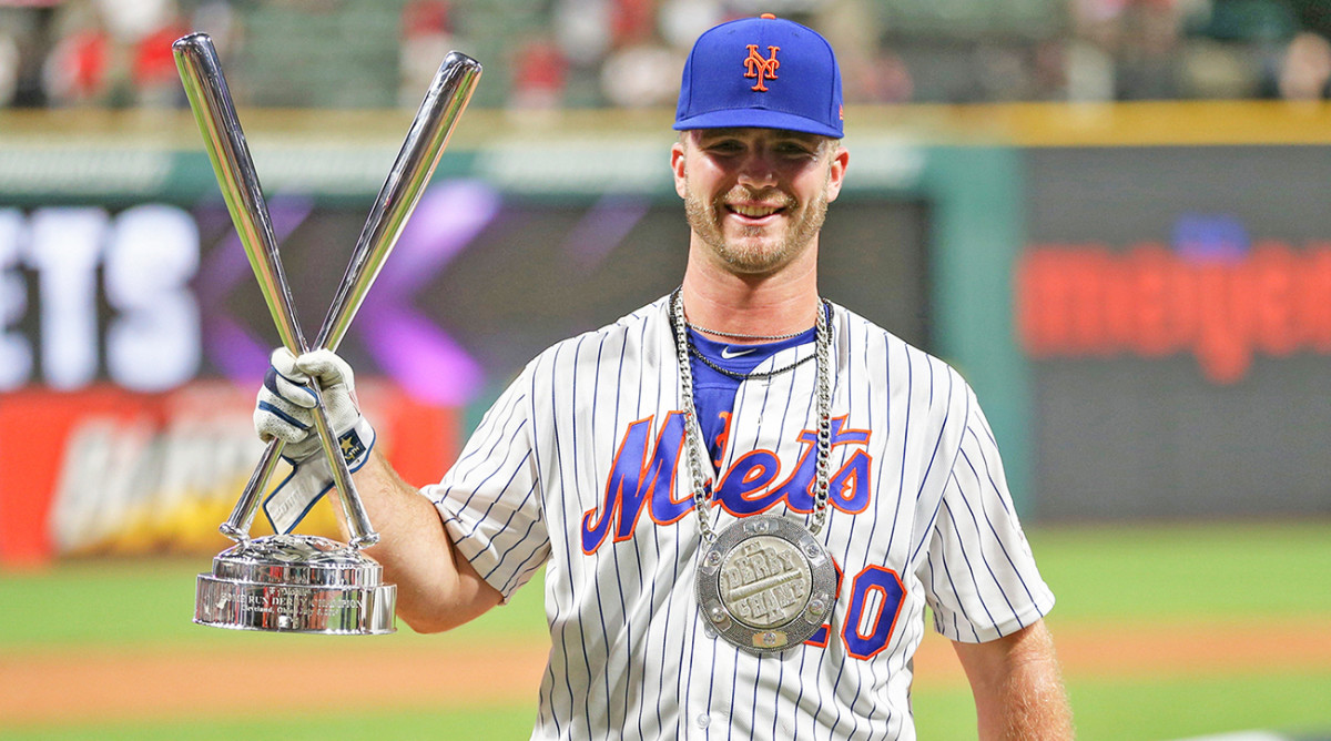 The Mets’ Pete Alonso has won two MLB Home Run Derbies.