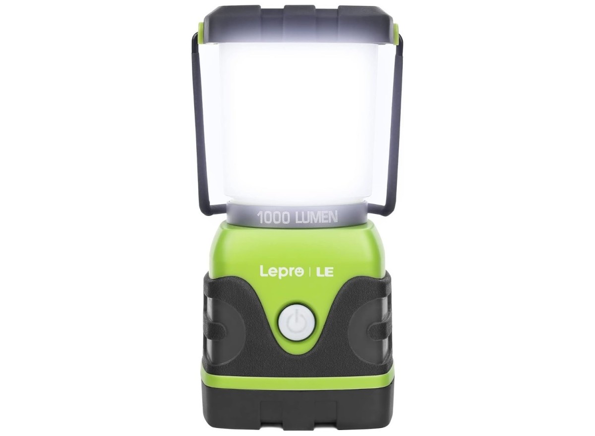 Lighting EVER 1000LM Battery Powered LED Camping Lantern