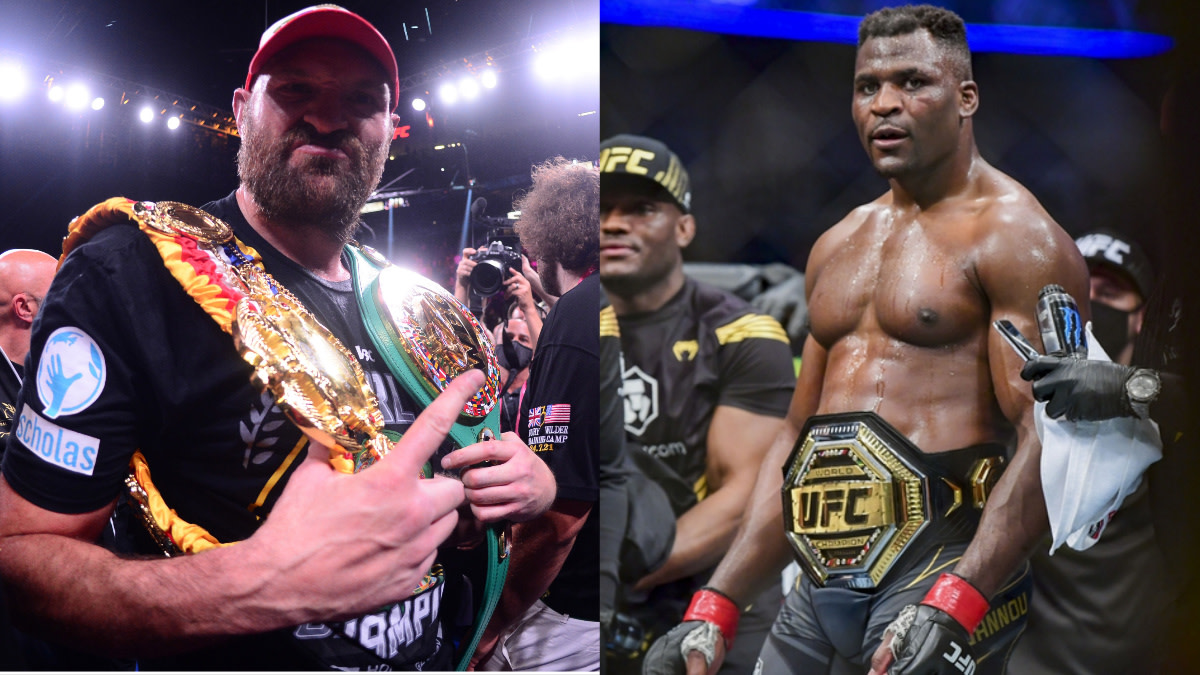 Francis Ngannou Scolds Eddie Hearn Over Tyson Fury Exhibition Claims