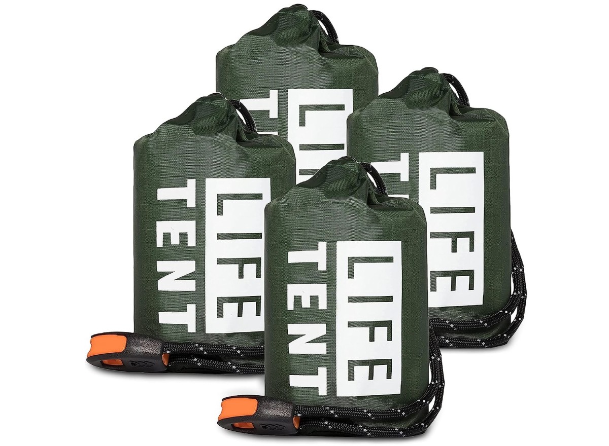 Go Time Gear Green Two-Person Emergency Survival Shelter