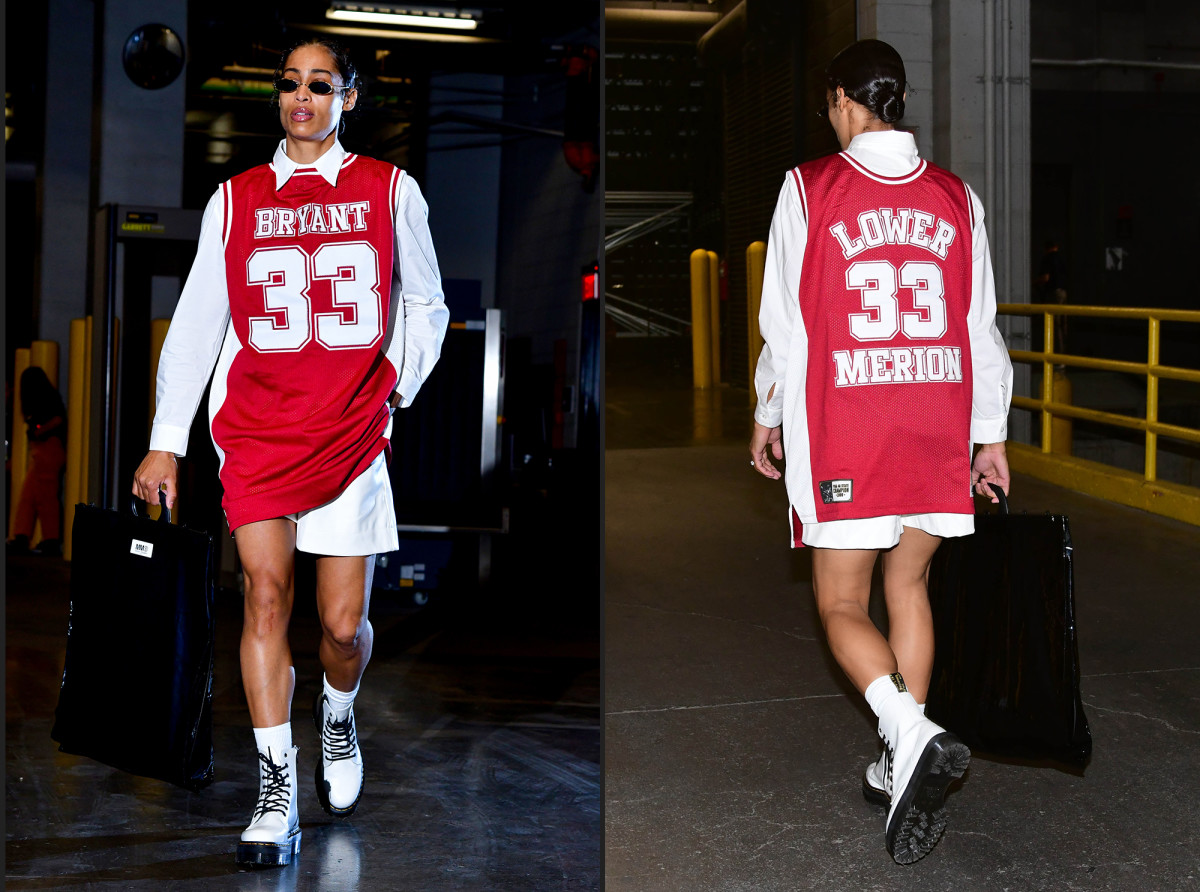 Skylar Diggins-Smith honored Kobe Bryant by wearing his high school jersey.