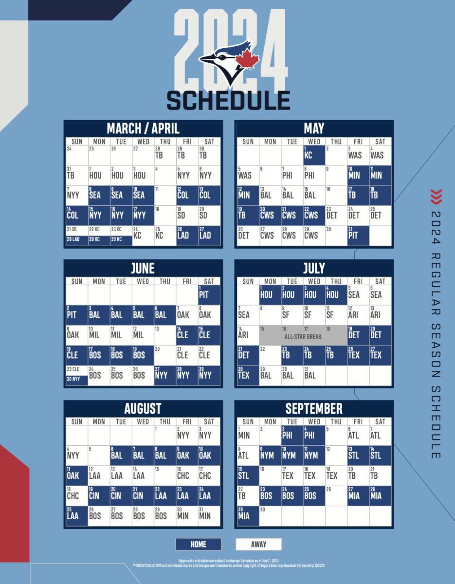 Blue Jays Unveil 2024 Regular Season Schedule Sports Illustrated