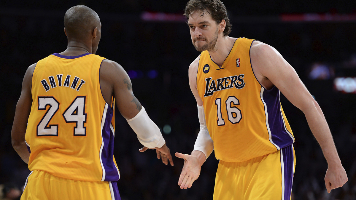 Kobe Bryant and Pau Gasol