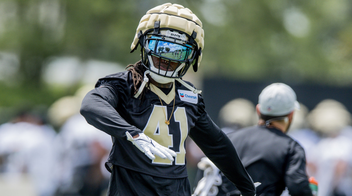 New Orleans Saints running back Alvin Kamara