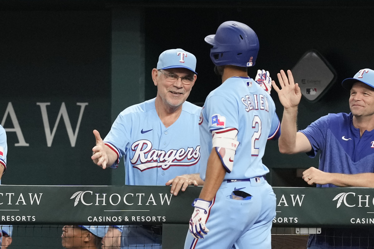 Texas Rangers rally in time to complete sweep of Cleveland Guardians - Lone  Star Ball