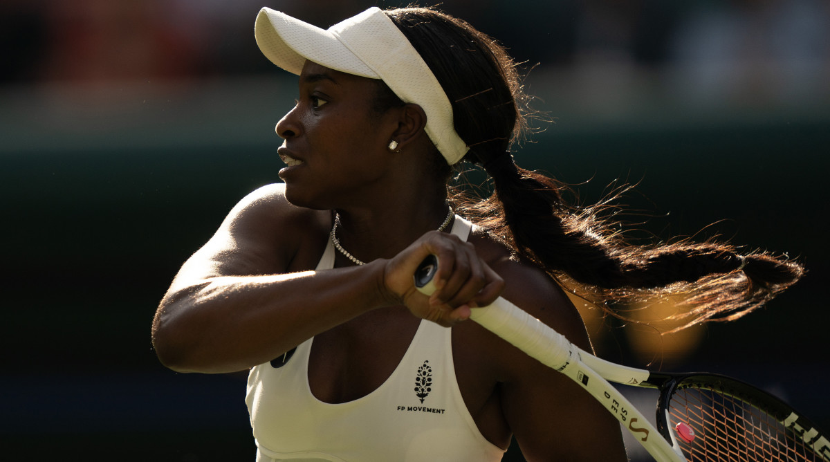 Sloane Stephens at Wimbledon 2023