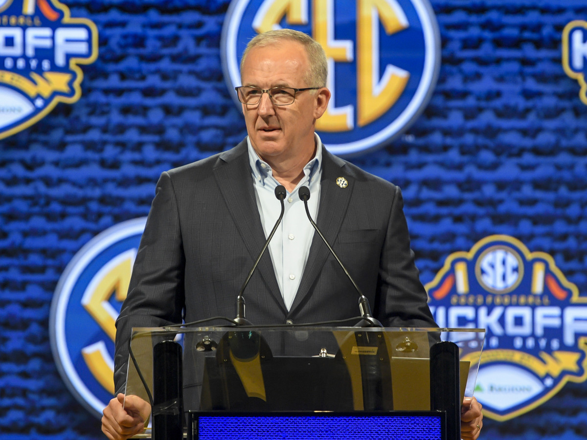 Greg Sankey SEC Lands 2024 Media Day Foothold in Dallas Sports