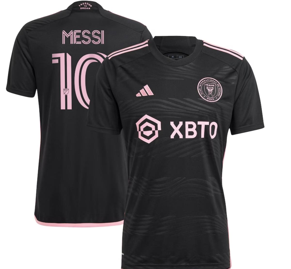 Men's Inter Miami CF Lionel Messi Adidas Black 2023 La Noche Replica Jersey - $124.99