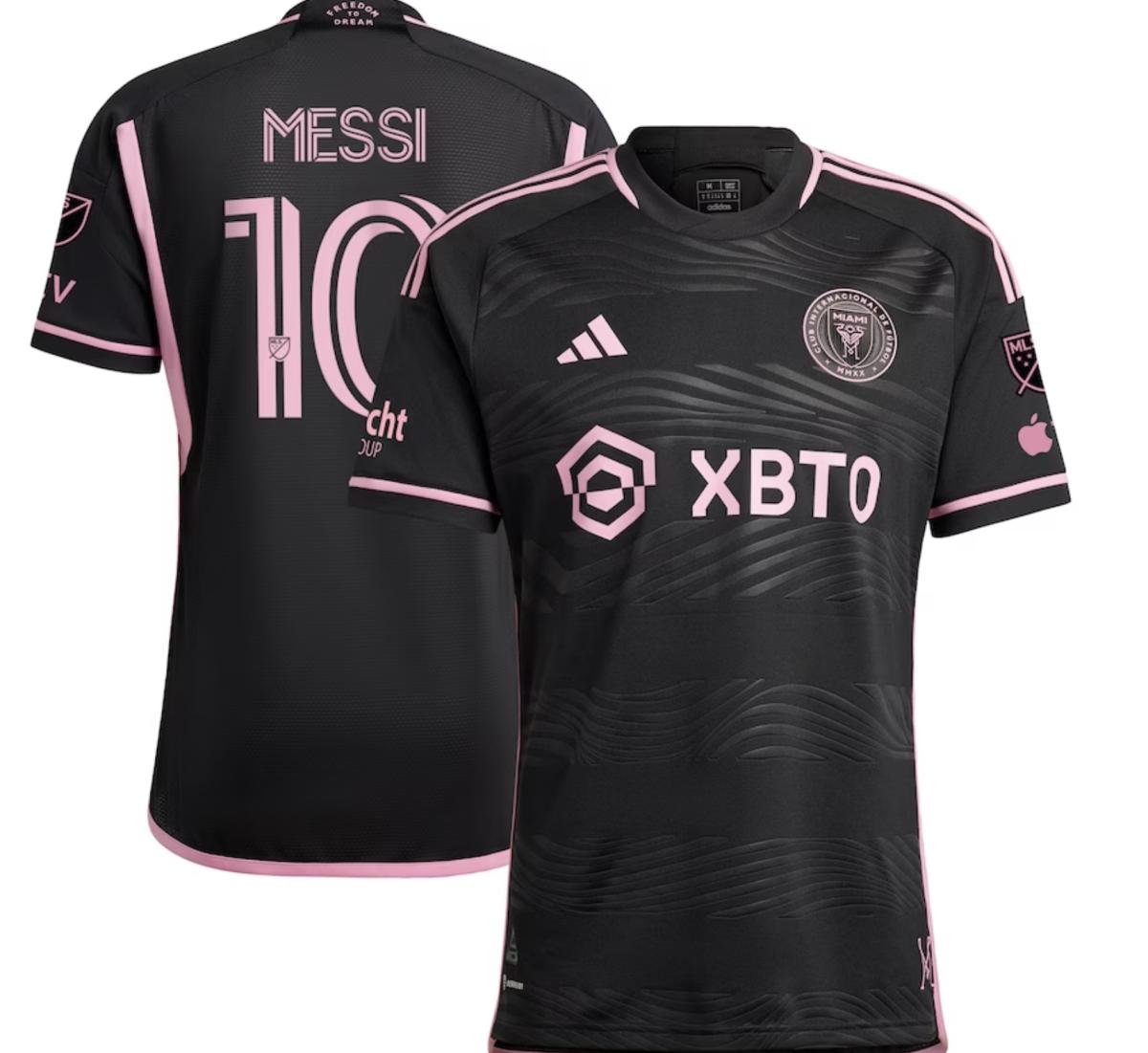 Men's Inter Miami CF Lionel Messi Adidas Black 2023 La Noche Authentic Jersey - $194.99