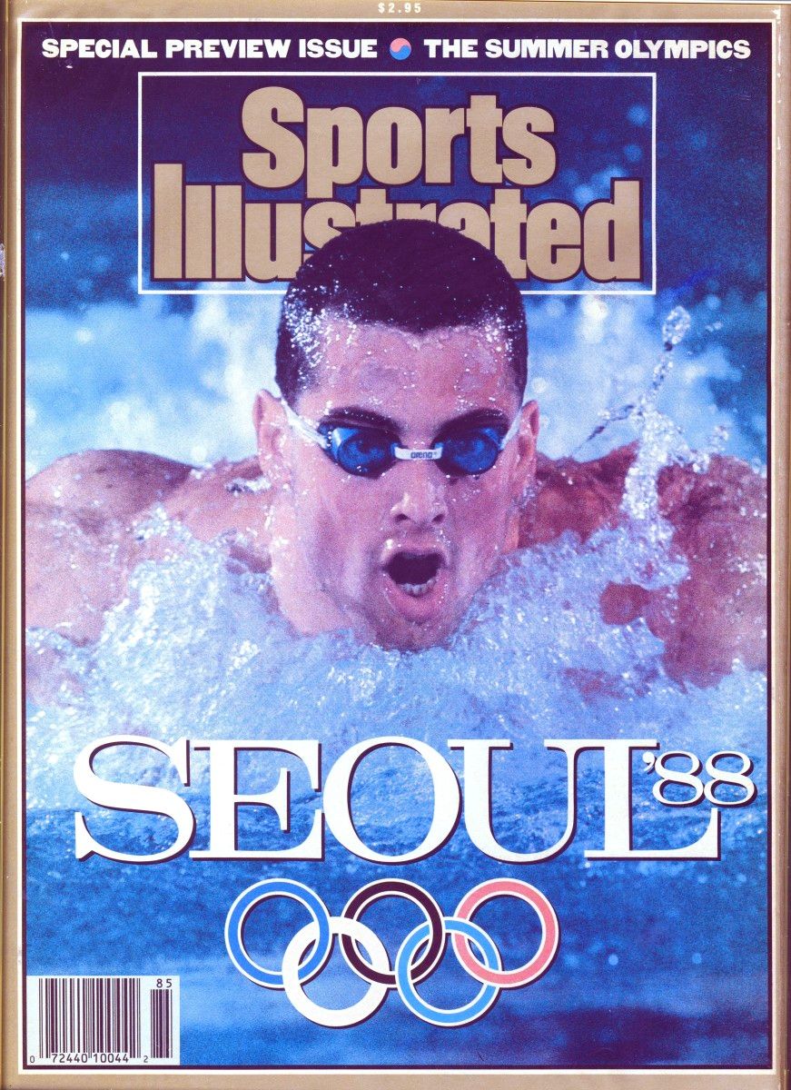 Matt Biondi on the cover of Sports Illustrated