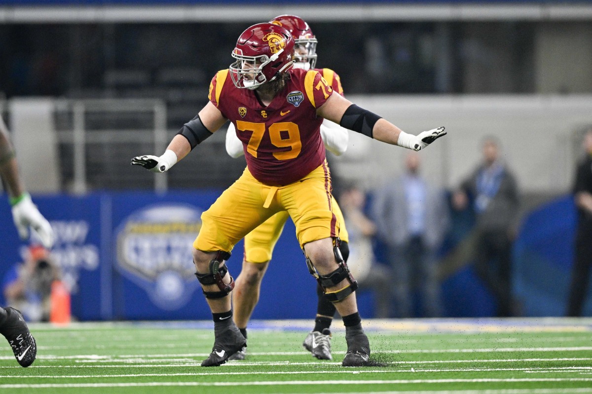 USC Football: Dominant Trojans O-Line Listed Among 2023's Elite