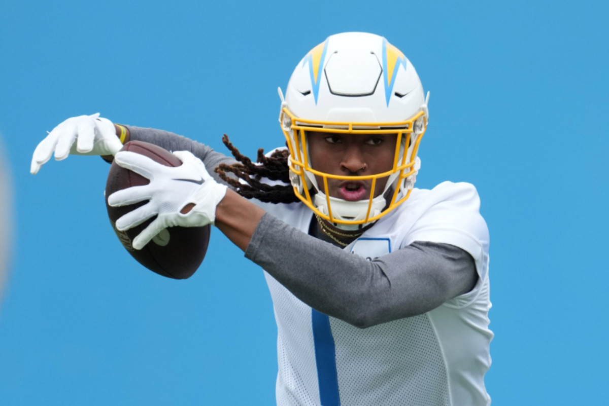 Los Angeles Chargers wide receiver Quentin Johnston