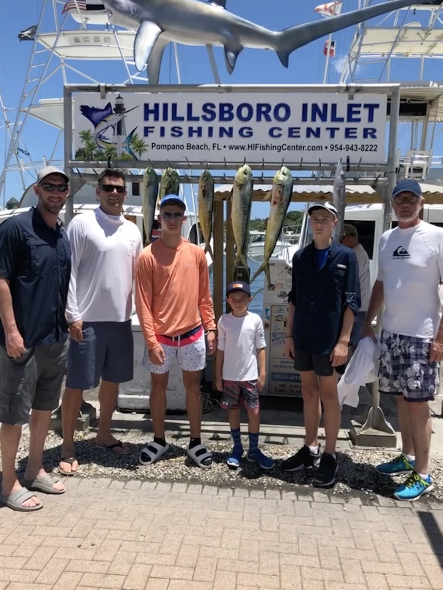 (Left to Right): Chad Elsey, Josh Ihde, David Elsey (nephew), Eli Ihde (nephew), Liam McNeeley, Chuck Elsey