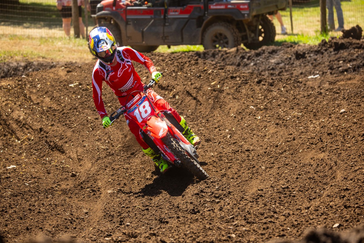 There's just been no stopping Jett Lawrence this season. Photo courtesy MotoCross/Dan Beaver.