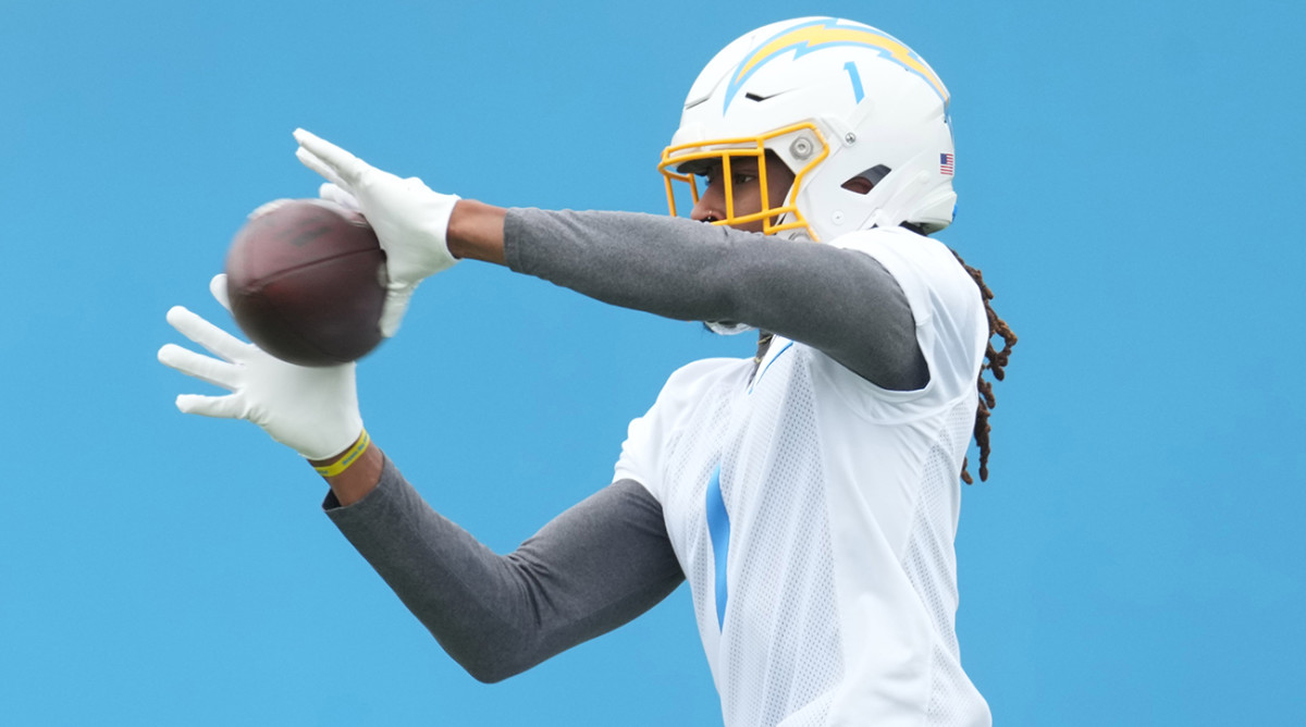 Los Angeles Chargers wide receiver Quentin Johnston