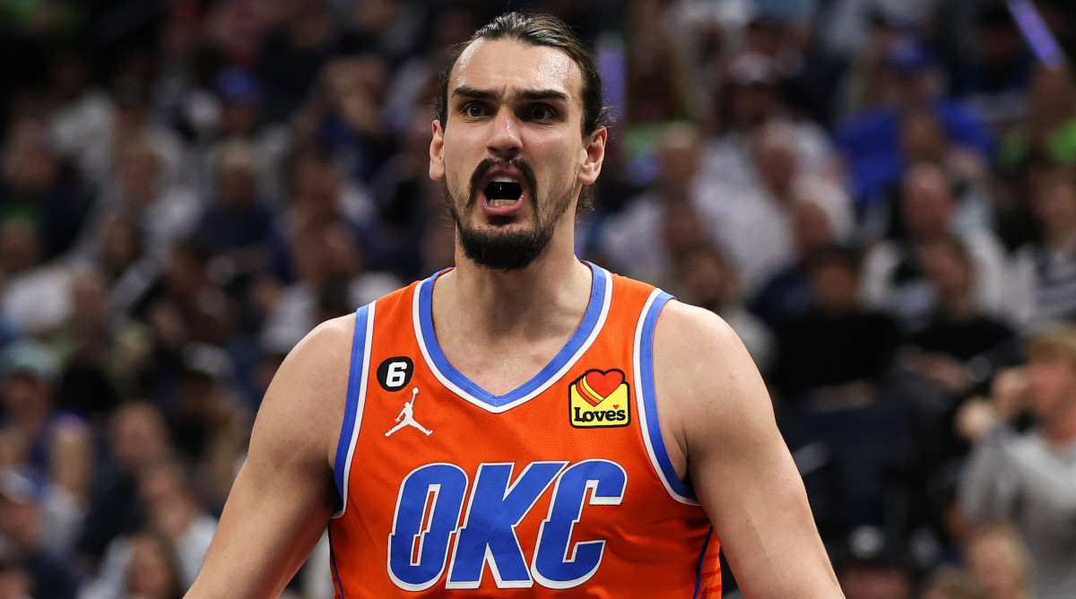 Oklahoma City Thunder forward Dario Šarić