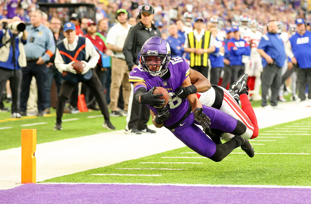 Minnesota Vikings wide receiver Justin Jefferson