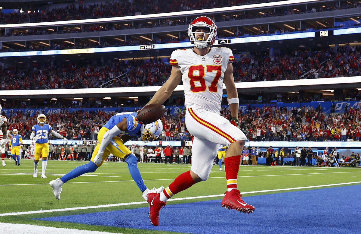Kansas City Chiefs tight end Travis Kelce