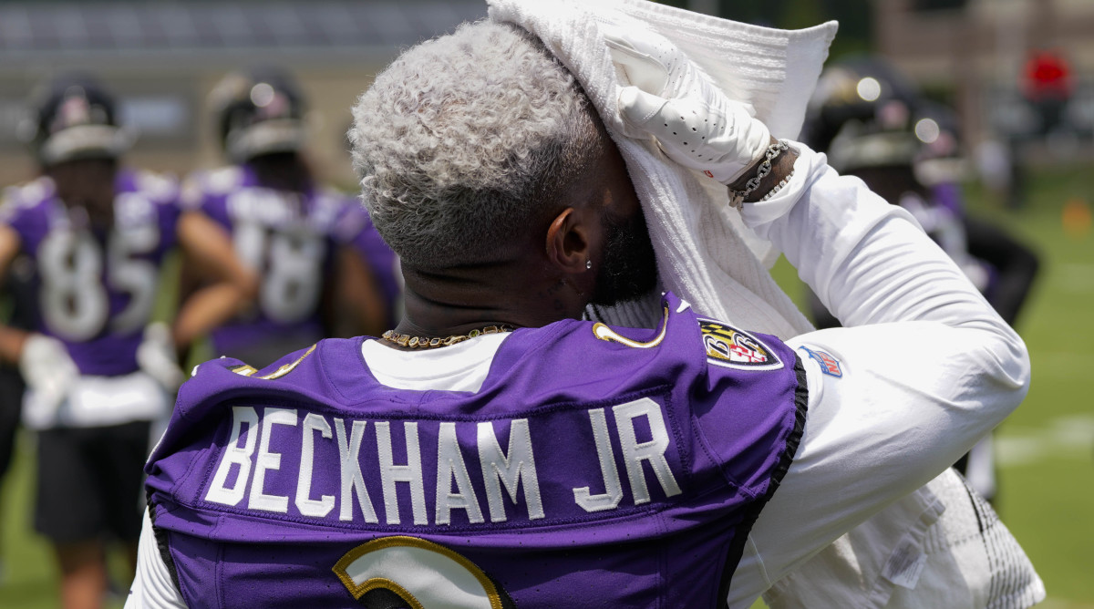 Baltimore Ravens wide receiver Odell Beckham Jr.