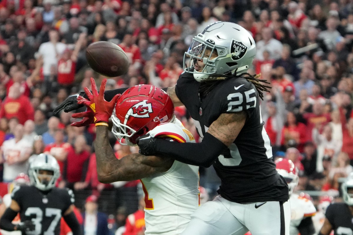 Las Vegas Raiders' Tre'von Moehrig on adding Marcus Epps - Sports Illustrated Las Vegas Raiders