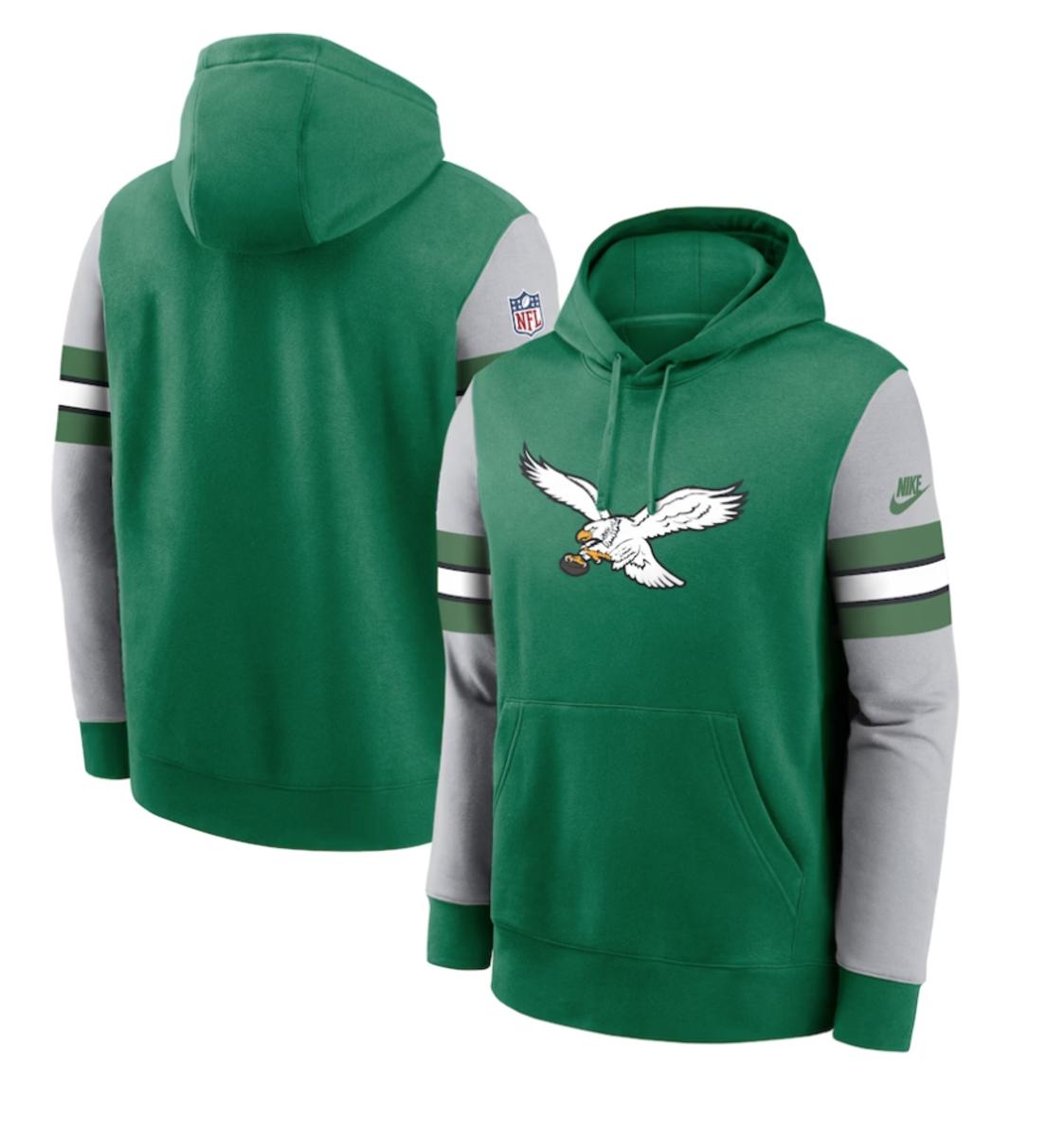 Philadelphia Eagles Nike Sideline Alternate Club Pullover Hoodie - Green