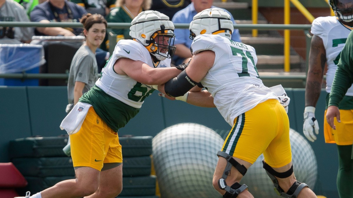 New Packers Lineman James Empey Has Strong Debut Sports Illustrated Green Bay Packers News
