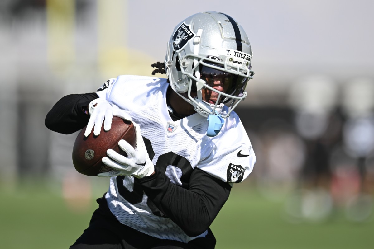 Raiders rookie receiver Tre Tucker
