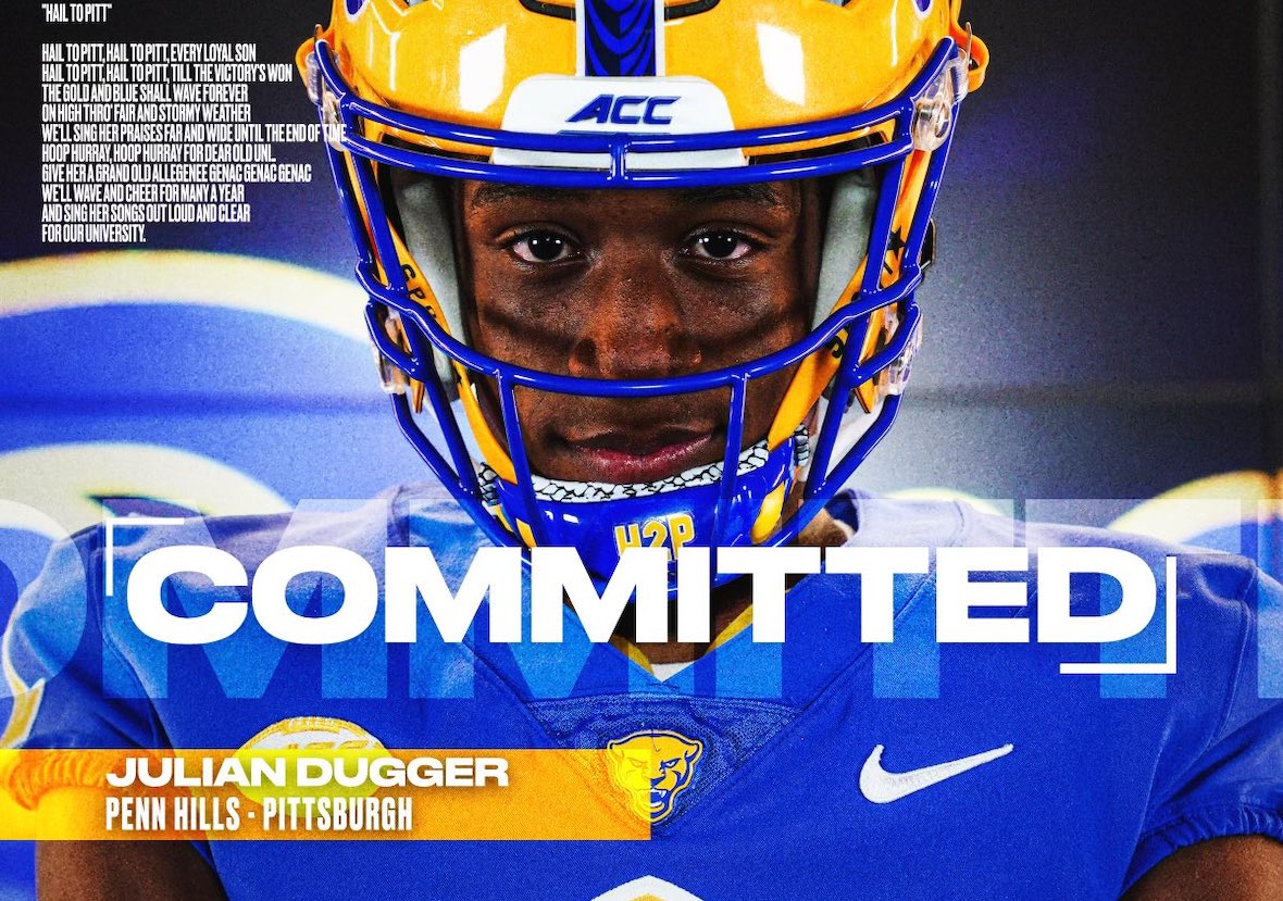 Pitt Panthers Land ThreeStar Penn Hills QB Julian Dugger Sports