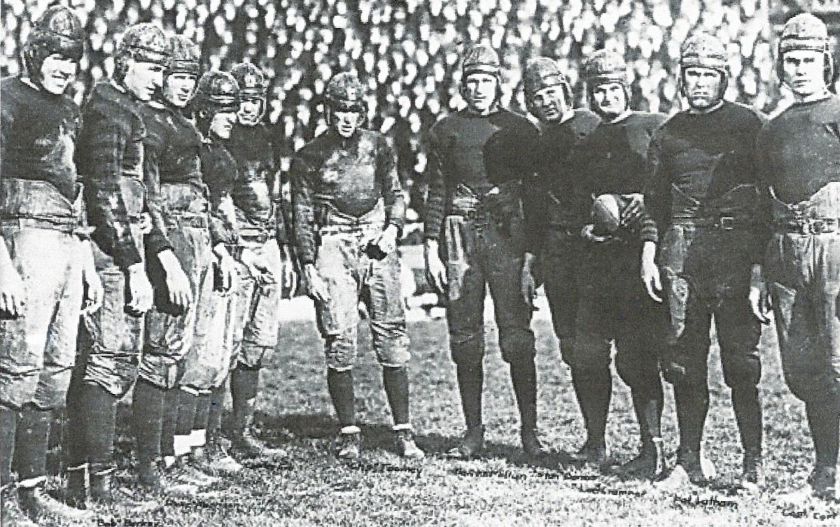 Cal's 1920 national championship team