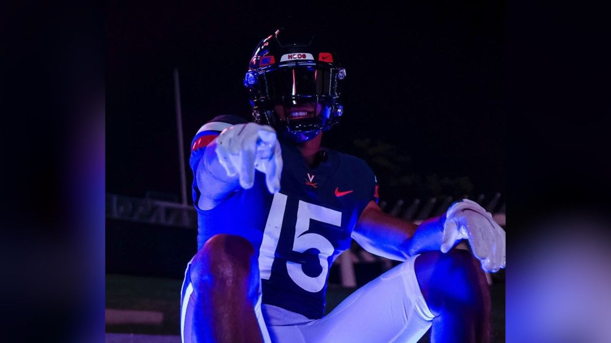 2024 edge rusher Jewett Hayes on his official visit to the Virginia Cavaliers football program.
