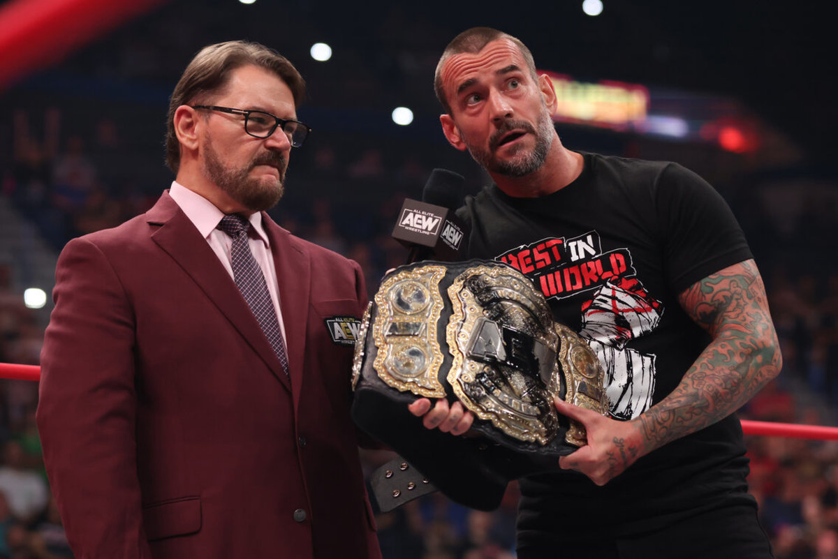CM Punk on AEW Collision: 'It's a Team Effort' - Sports