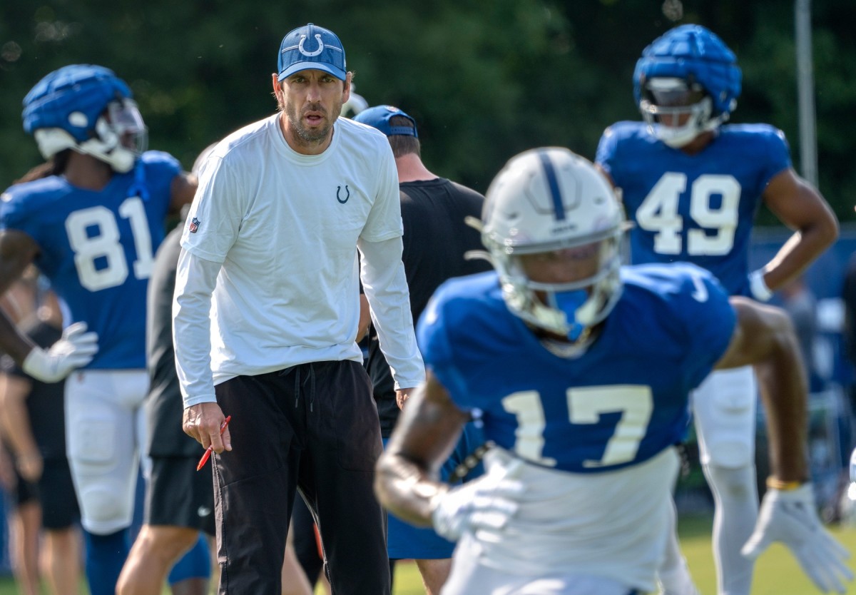 Coach Shane Steichen brings 'constant energy' to the Colts in his first  season - Sports Illustrated