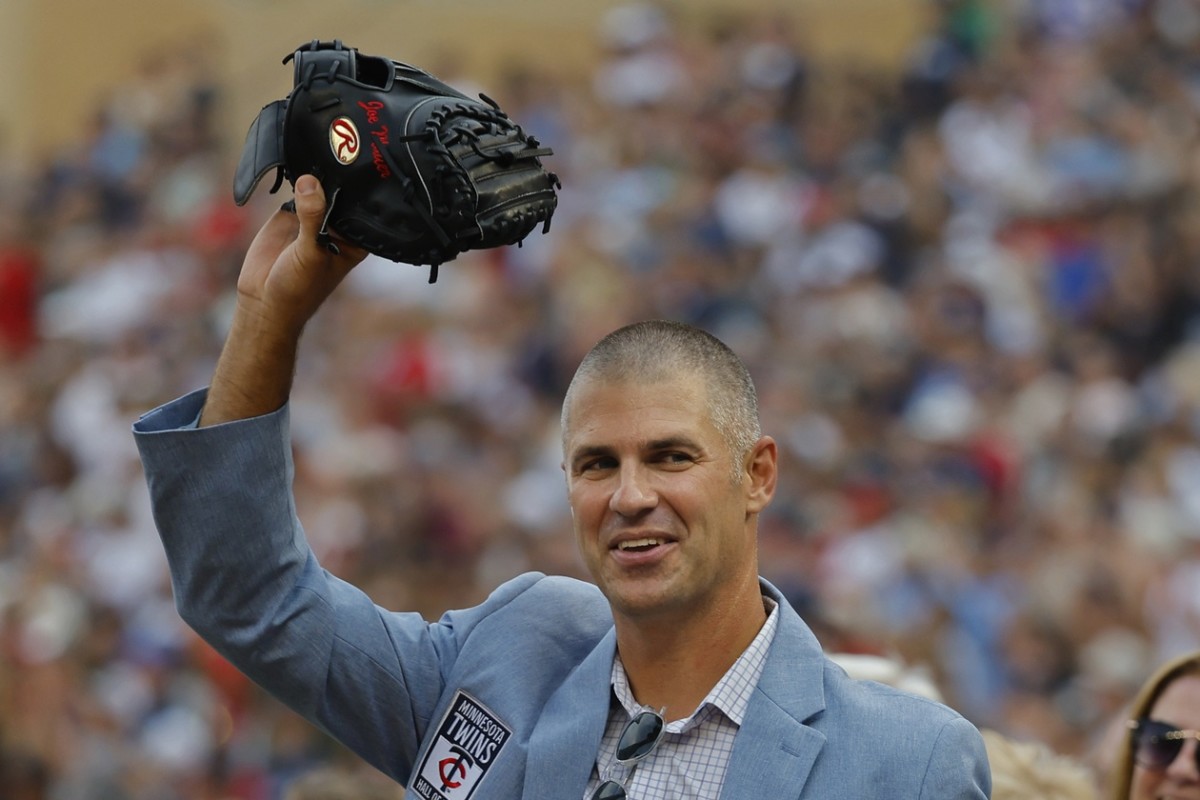 Joe Mauer Gives Emotional Speech Upon Being Inducted into Minnesota ...