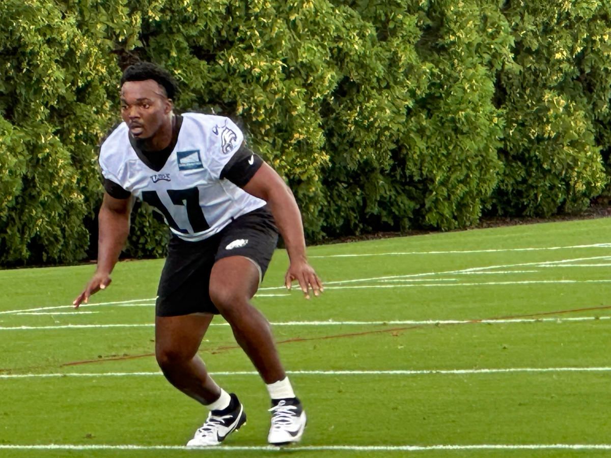 Nakobe Dean working his way back from his ankle injury on Aug. 8, 2023