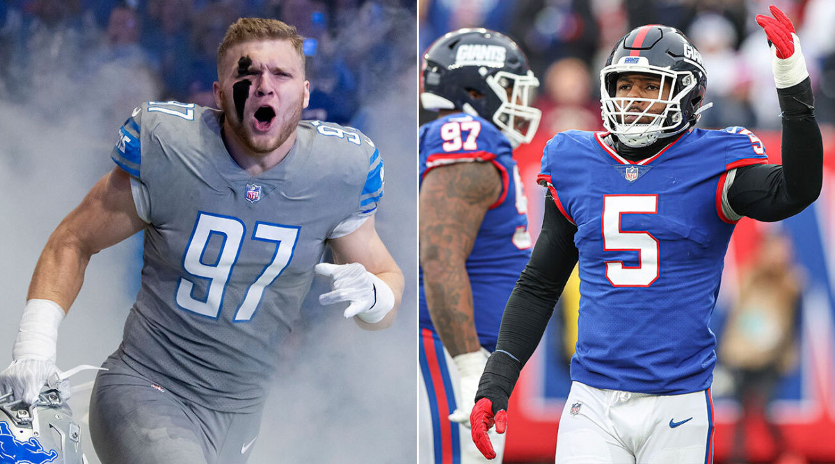 2022 first-round picks Aidan Hutchinson of the Lions and Kayvon Thibodeaux of the Giants are prepared for their second NFL seasons.