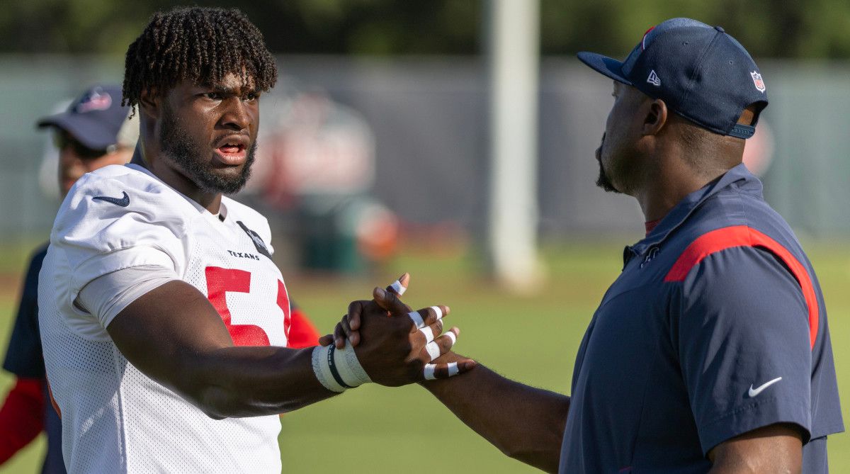 Will Anderson Jr. at Texans training camp.