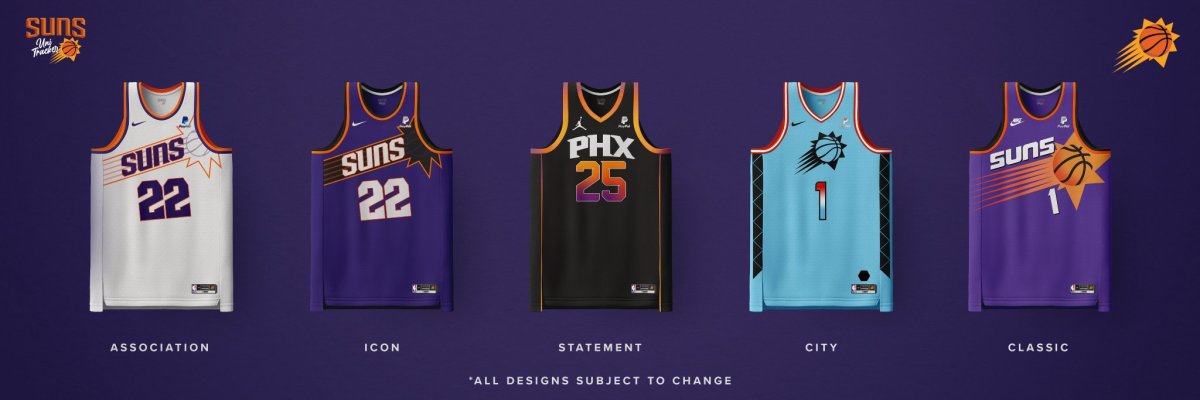 Phoenix Suns unveil new black uniform before 2022-23 NBA season