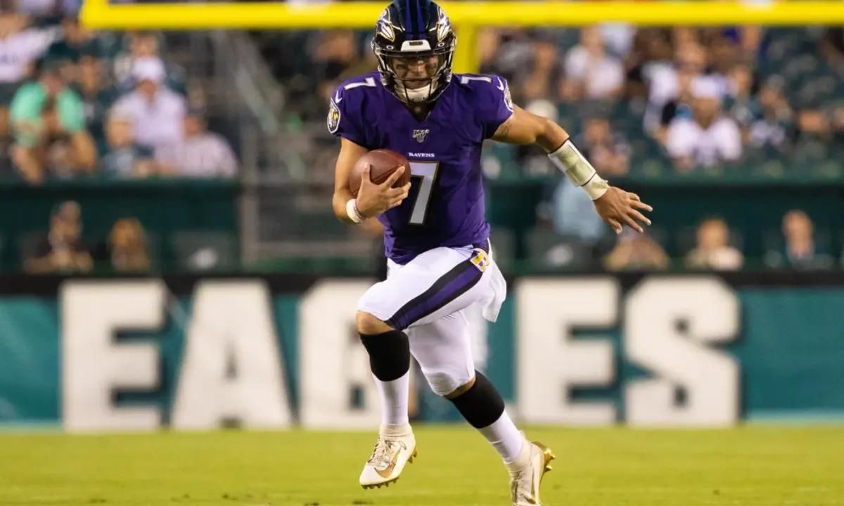 In three career games with the Ravens, Trace McSorley completed 3-of-10 passes for 90 yards and a touchdown.