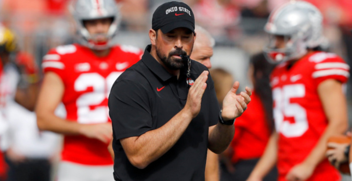 Ohio State football coach Ryan Day earned two College Football Playoff bids early in his tenure.