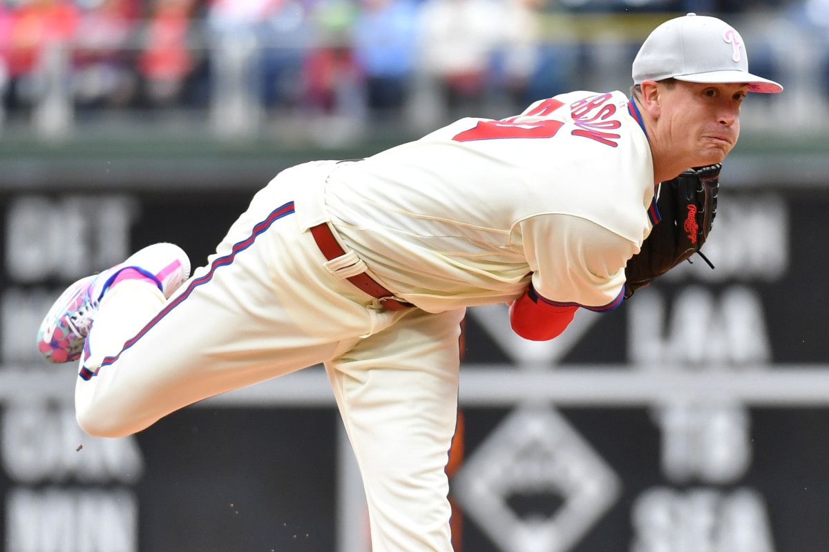 Kyle Gibson dominating the New York Mets the first time through the order on Mother's Day.